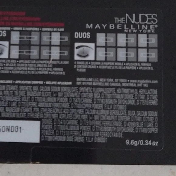 Maybelline Eyeshadow palette NWOT - Picture 5 of 5